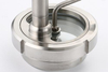 Tempered Glass Flange Viewing Brush Round Sight Glass with Wiper