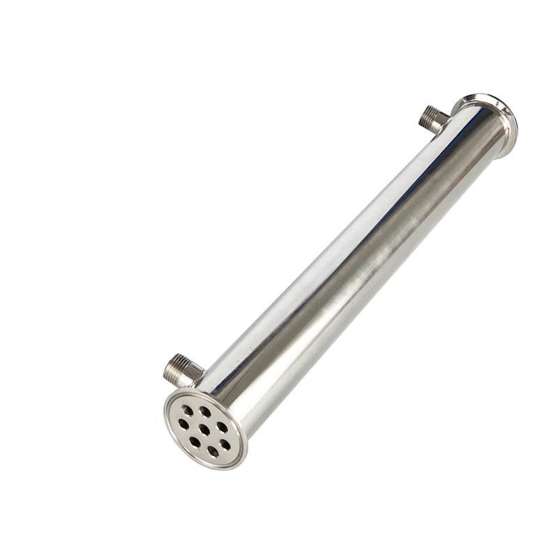 Ss304 Beer Brewing Equipment Filter Distillation Tower Filter Pipe Fittings Condenser Tube 
