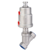 DN15 Sanitary Tri clamp Female Dynamic Balancing Valve Stainless Steel 304/316L 1in Pneumatic 2-way Pneumatic Angle Seat Valve