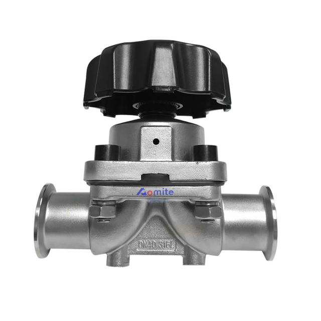 Food Grade Valve Sterilization Sanitary Beer Brewing Equipment Stainless Steel 316L DN15 1.6Mpa 2 KG Tri-clamp Diaphragm Valve