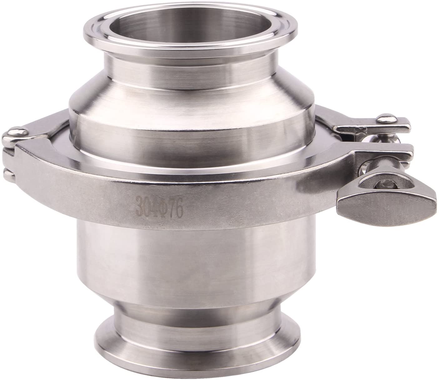 Ss304 Steam Check Valve Relief Safety Valve Tri Clamp Non Return Valve