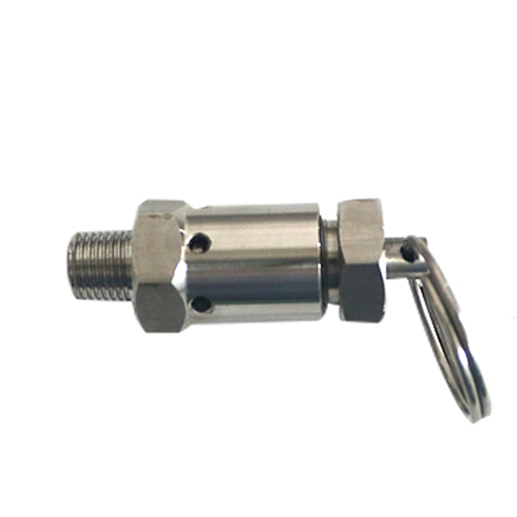 1/2 INCH 1/4 INCH NPT Thread Safety Valves Stainless Steel 304/316L 3 bar MINI Pressure Relief Valve