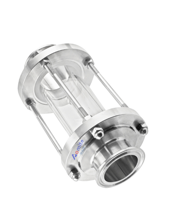 Wenzhou Aomite High Quality Stainless Steel 304/316L Beer Brewing Equipment Food Grade SS304 Long-type Tank Sight Glass
