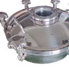 DN400 Brewery Tank Manhole Stainless Steel 304/316L Tank Manways Circular Sanitary Tank 250mm-600mm Manhole Covers