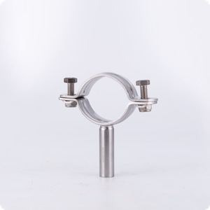 Stainless Steel Oil Burning Selfadhesive Pipe Holder Ss304 Beer Brewing Equipment Pipe Holder Ferrule Pipe Fittings