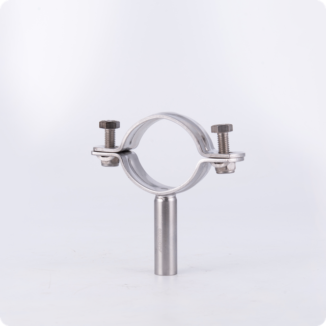 Stainless Steel Oil Burning Selfadhesive Pipe Holder Ss304 Beer Brewing Equipment Pipe Holder Ferrule Pipe Fittings
