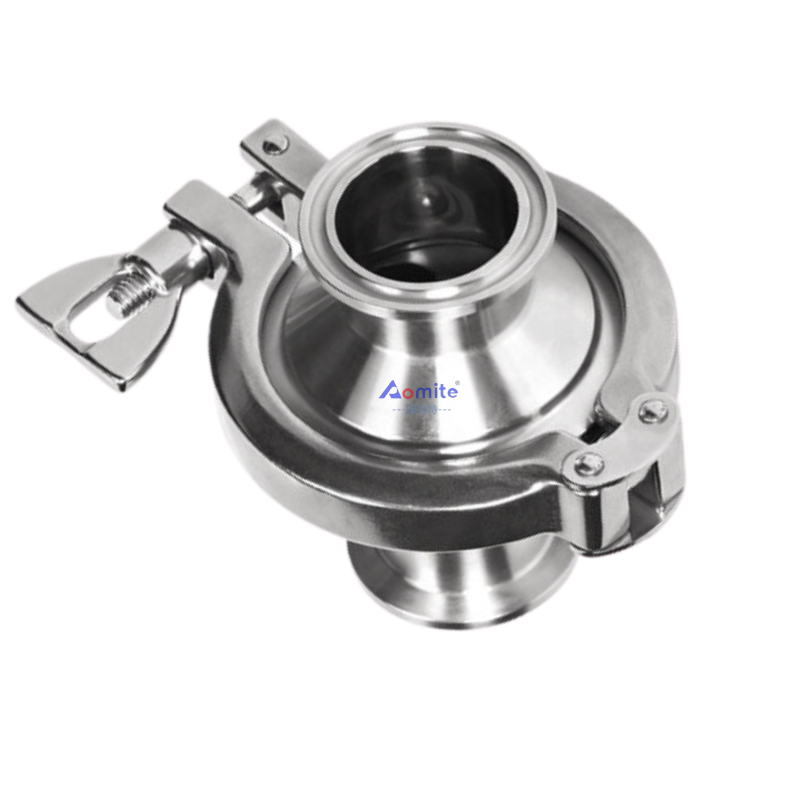 High Quality One-way Valves Stainless Steel 304 /316L Dairy Non Return Valve Sanitary Tri- Clamped Check Valve