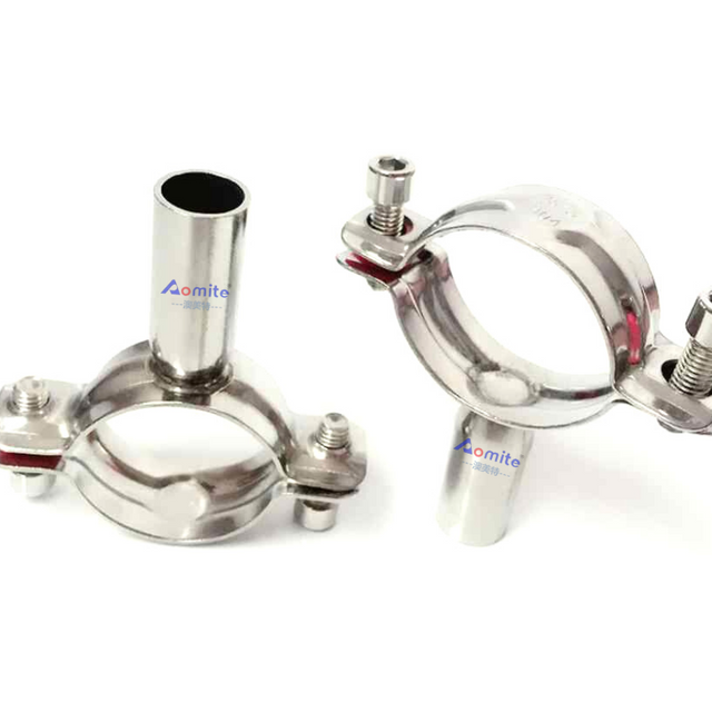 Stainless Steel Bracket Clamp | Wall & Ceiling Mount Pipe Support | Plumbing Fittings & Pipe Stand Holder