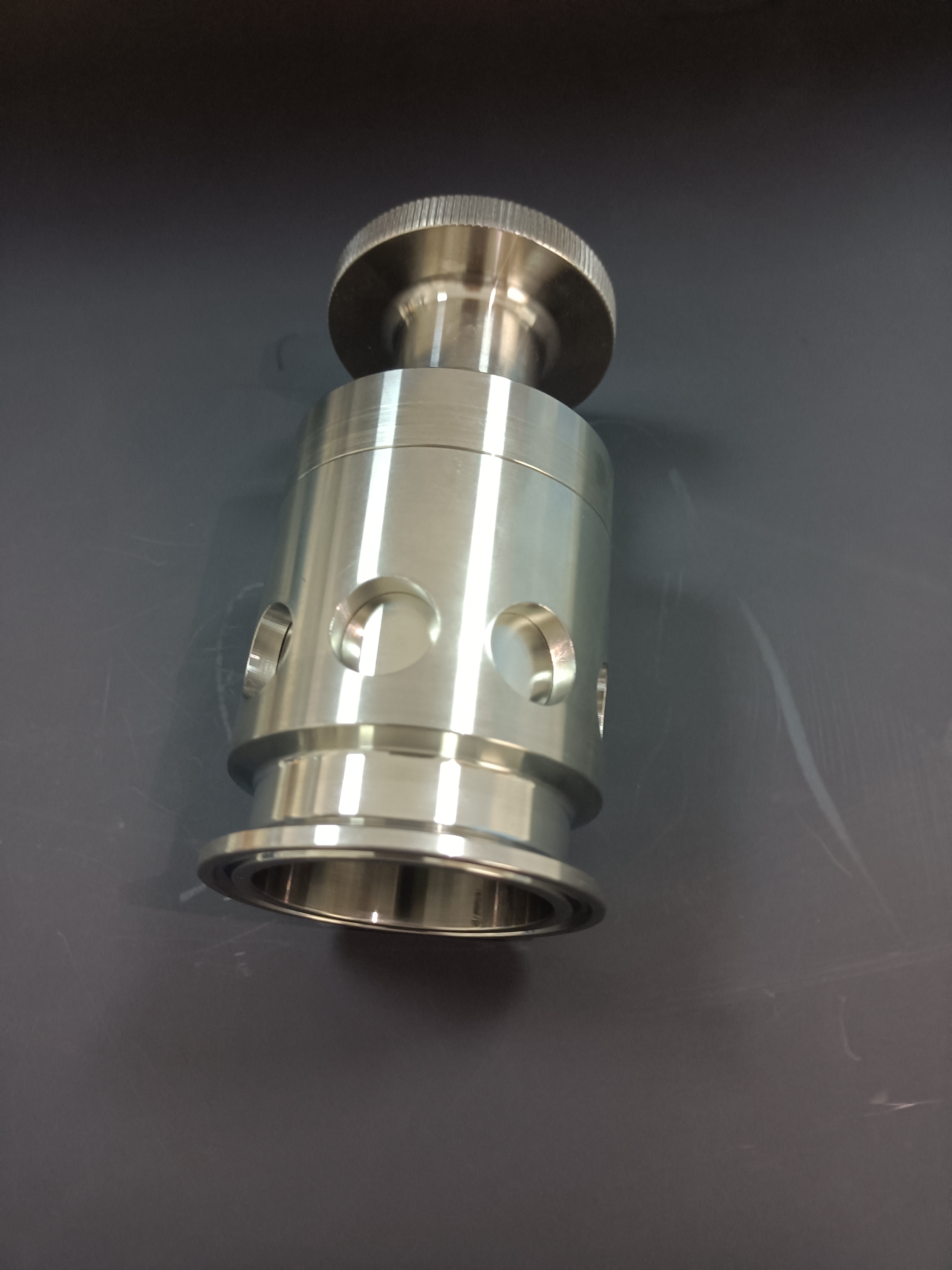 Food Grade Safety Valve For Beer Tank Stainless Steel 304 Clamp 1-1/2inch Adjustable Pressure Relief Valve