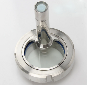 Stainless Steel 304 DN100 Sight Glass with Light Flange Sight Glass Union Type Sight Glass