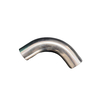 Sanitary Stainless Steel 304/316L Elbow 90 Degree Lengthened Bend at Right Angle Pipe Bending