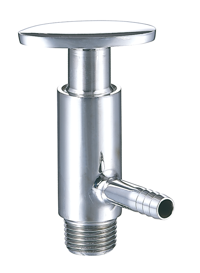 Sanitary Stainless Steel SS304 Tri Clamp Sampling Cock Valve 