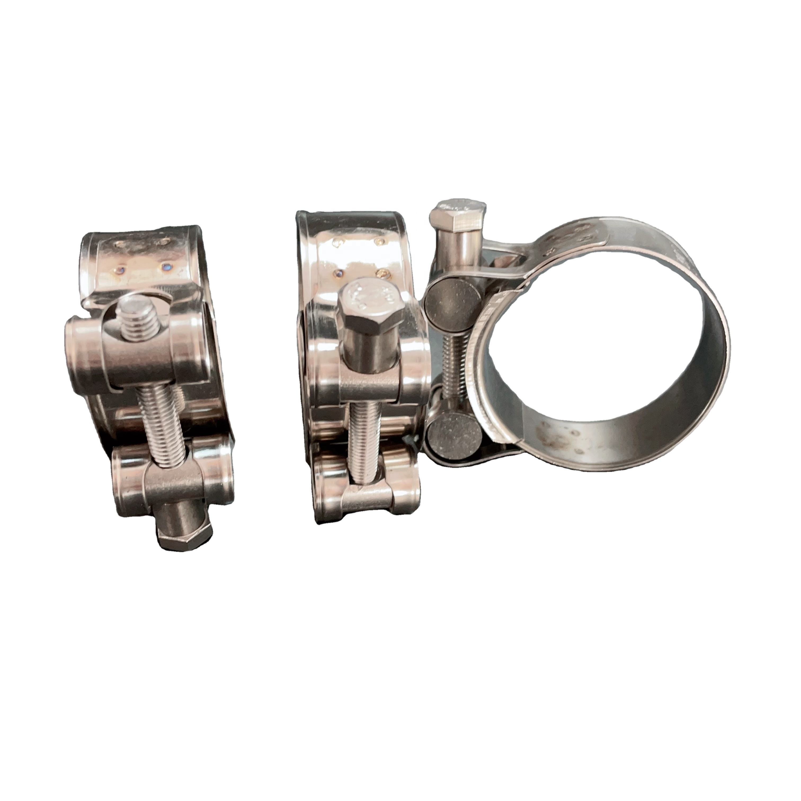 Pipe Fittings Ss304 Hose Clamp Adapter Hose Stainless Steel Adapter Errule Fittings Hydraulic Quick Release Coupling