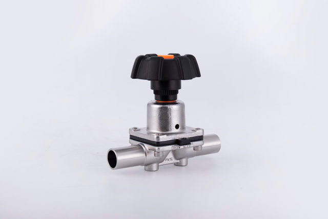 Stainless Steel High Temperature Resistant Welded Manual Diaphragm Valve