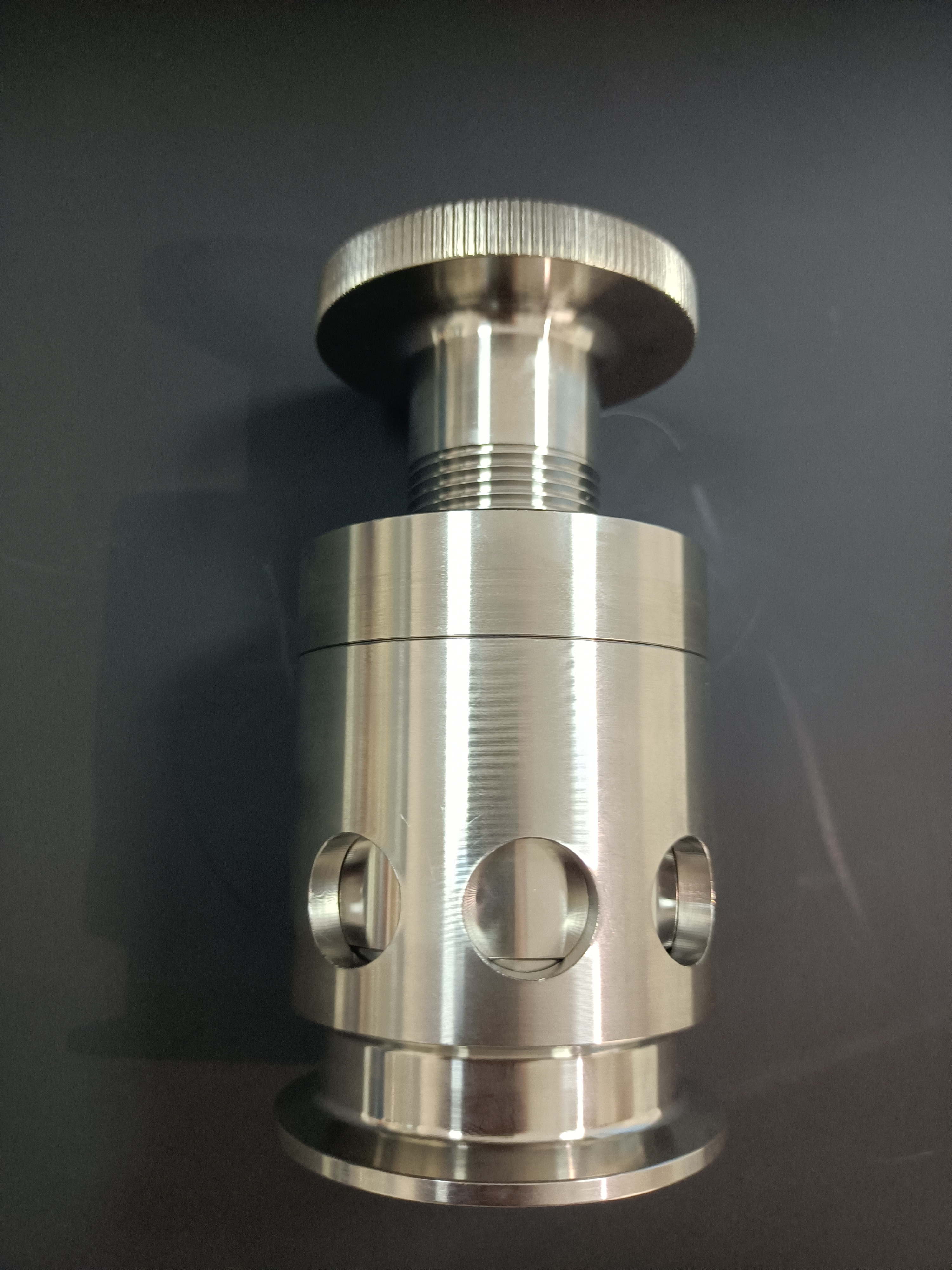 Food Grade Safety Valve For Beer Tank Stainless Steel 304 Clamp 1-1/2inch Adjustable Pressure Relief Valve
