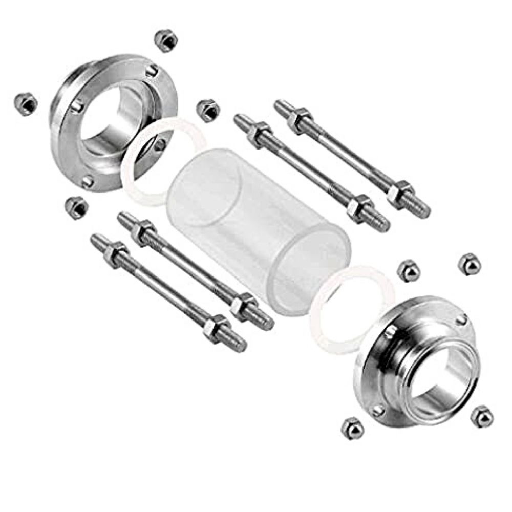 Wenzhou Aomite High Quality Pipe Fittings Stainless Steel 304/316L Tri Clamp Food Grade Long Sight Glass