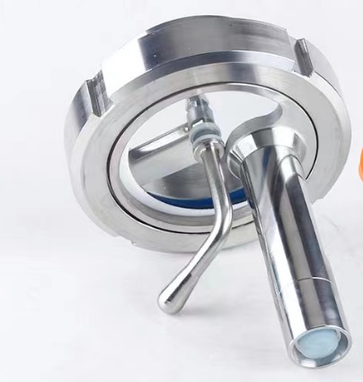 Ss304 Light Sight Glass with Wiper Elliptical Sight Glass