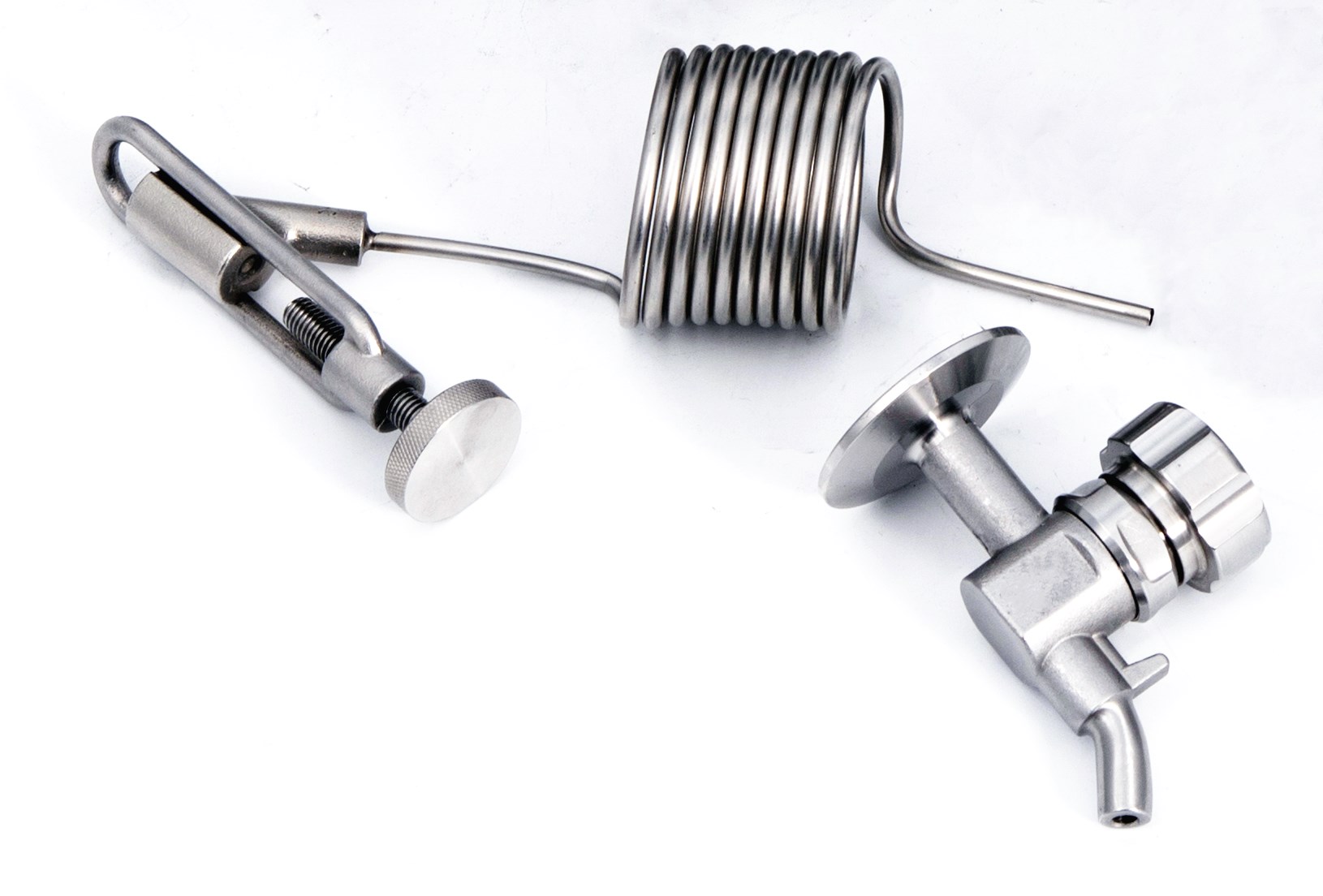 AOMITE Stainless Steel Accurate And Contamination-free Samples Sampling Valve with Defoaming Pigtail 