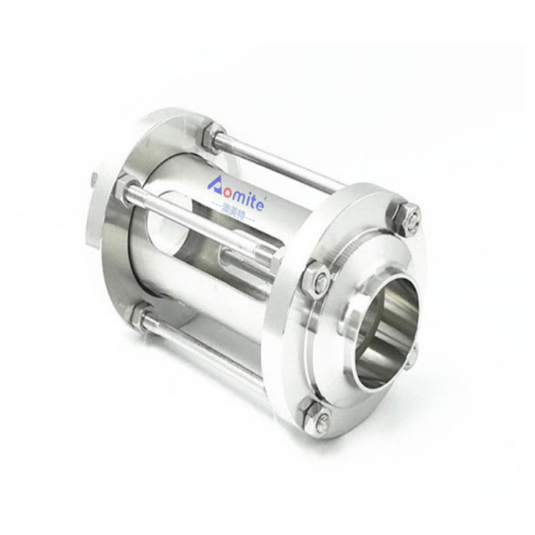 Wenzhou Aomite High Quality Stainless Steel 304/316L Beer Brewing Equipment Food Grade SS304 Long-type Tank Sight Glass