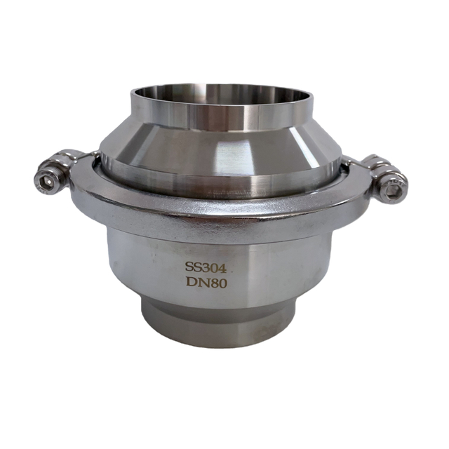 Stainless Steel 304 Sanitary Check Valve Food Grade Welding Vertical One Way Valve Beer Brewing Equipment Non return Valve
