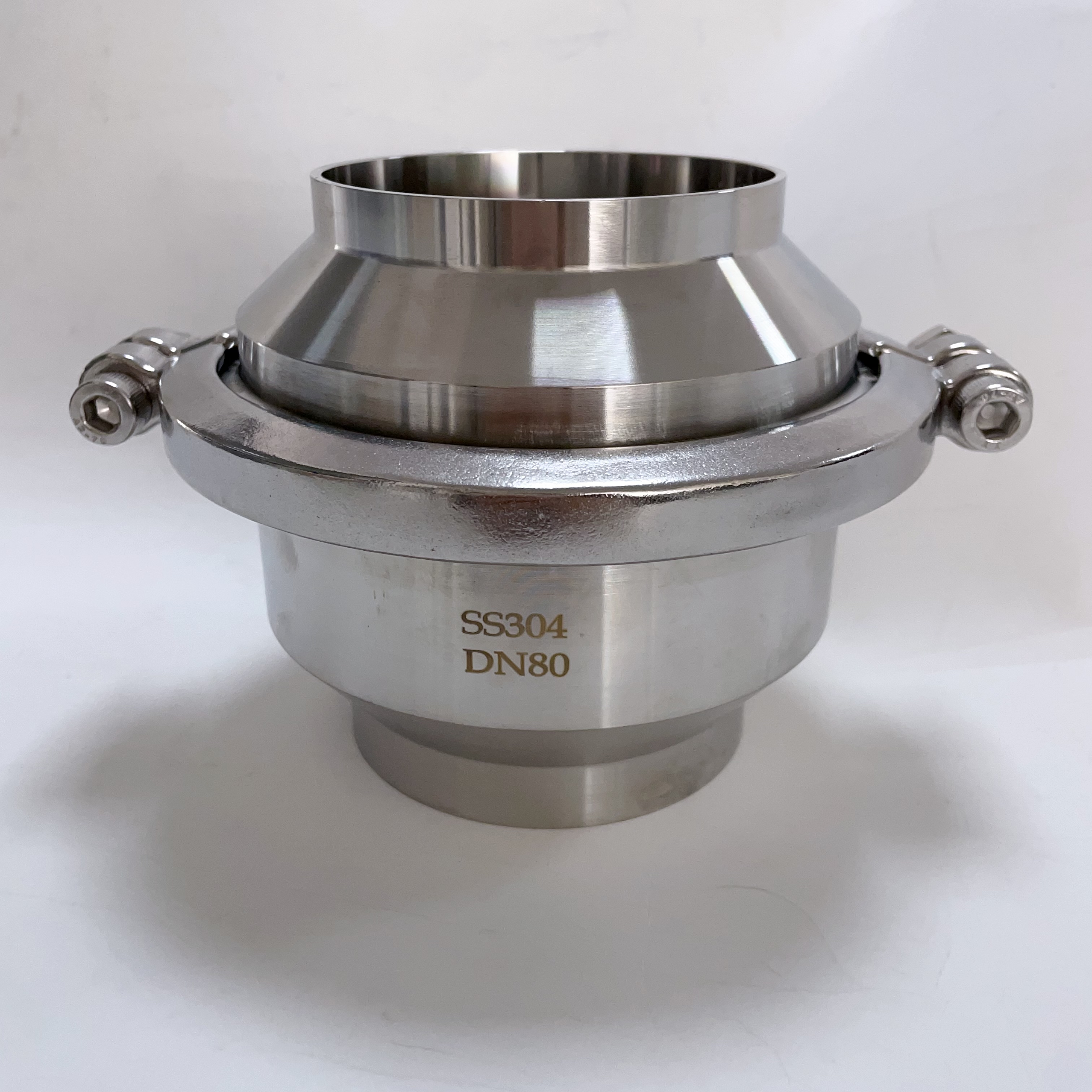 Stainless Steel 304 Sanitary Check Valve Food Grade Welding Vertical One Way Valve Beer Brewing Equipment Non return Valve