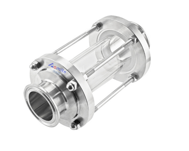 High Quality Stainless Steel Tri Clamp Beer Brewing Equipment Stainless Steel 304 Level Food Grade Long Sight Glass