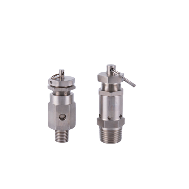 Sanitary Safety Valve Stainless Steel 304 Boiler Pressure Relief Valve Food Grade NPT Thread MINI Relief Valve