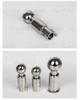 Stainless Steel 360° Rotary Spray Ball with Bolted Pin End -Brewery/Beverage Vessel Cleaning & Sanitation Equipment
