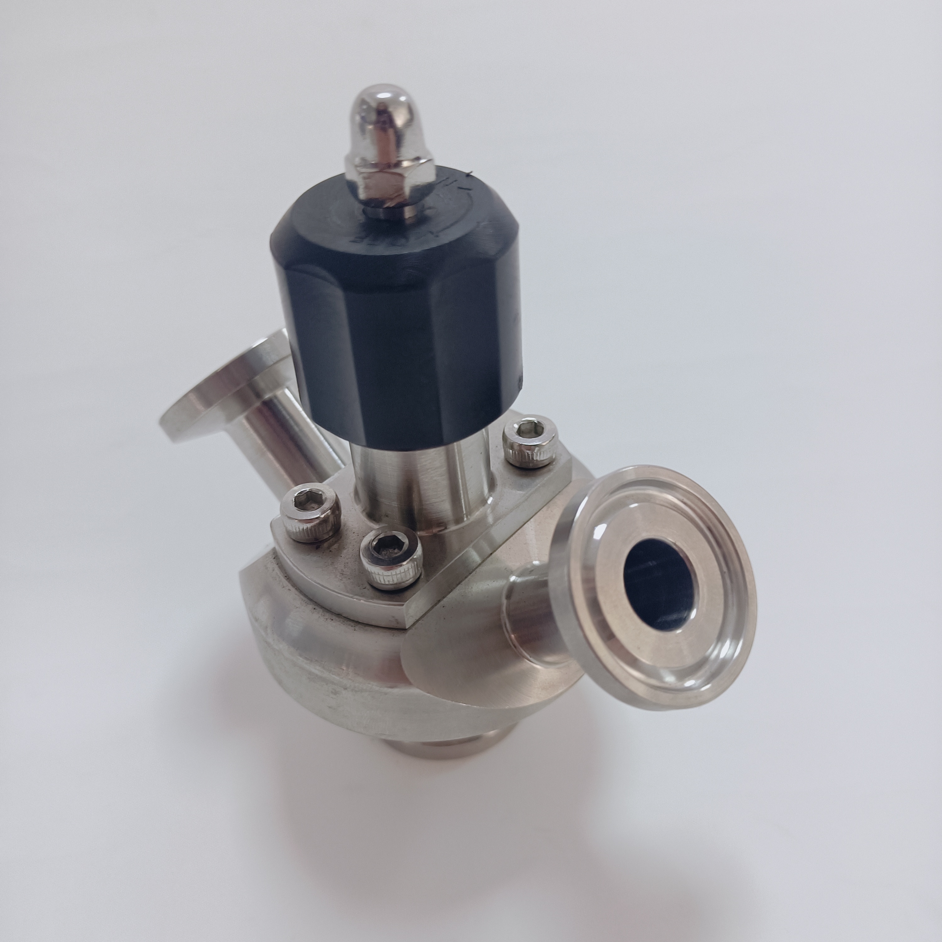 Ss304/ss316L TC Sampling Valve Tri Clamp Aseptic Sanitary Clamp 50.5 Sample Valve