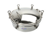 AOMITE Beer Brewing Equipment Manhole Cover of Milk Tank SS304 Mirror Polishing Beer Tank Manhole Cover 300mm