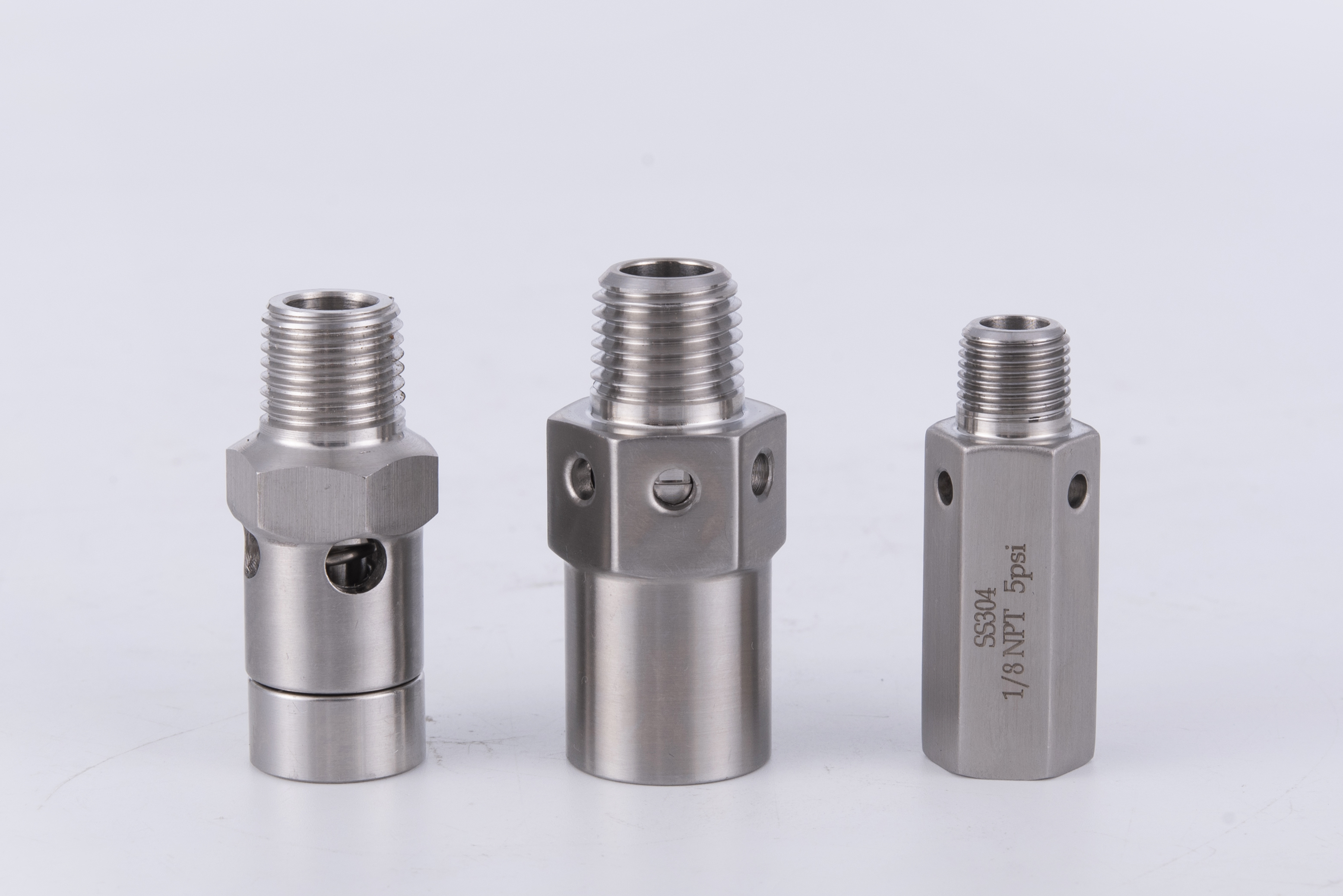 Sanitary Safety Valve Stainless Steel 304 Boiler Pressure Relief Valve Food Grade NPT Thread MINI Relief Valve