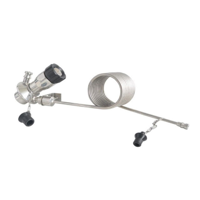 AOMITE stainless steel sampling valve pigtail foamer breaker