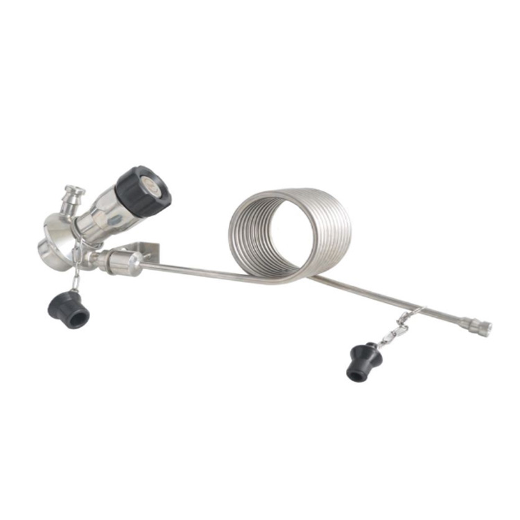 AOMITE stainless steel sampling valve pigtail foamer breaker