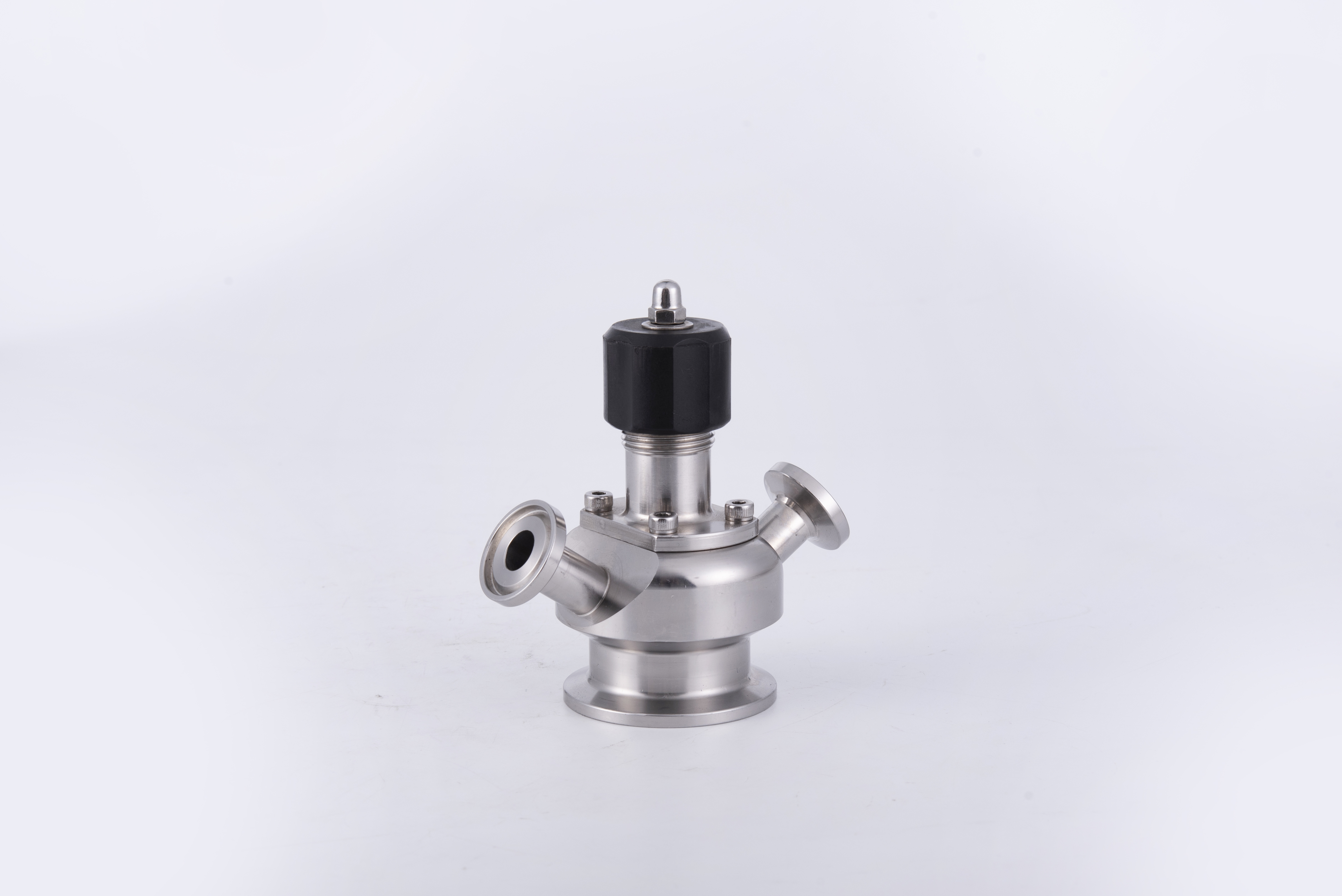 Ss304/ss316L TC Sampling Valve Tri Clamp Aseptic Sanitary Clamp 50.5 Sample Valve
