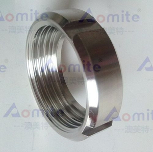 Stainless Steel Sanitary Unions with Welded Connection & Union Nut