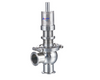Safety Overflow Valve Stainless Steel Sanitary Safety Pressure Relief Ss304 Beer Brewing Equipment Control Valve