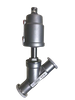 Pneumatic 2/2 Way Stainless Steel Thread Connection Dynamic Balancing Valve Actuator Sus304 Angle Seat Valve