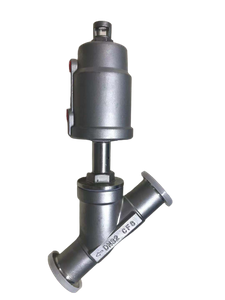 Pneumatic 2/2 Way Stainless Steel Thread Connection Dynamic Balancing Valve Actuator Sus304 Angle Seat Valve