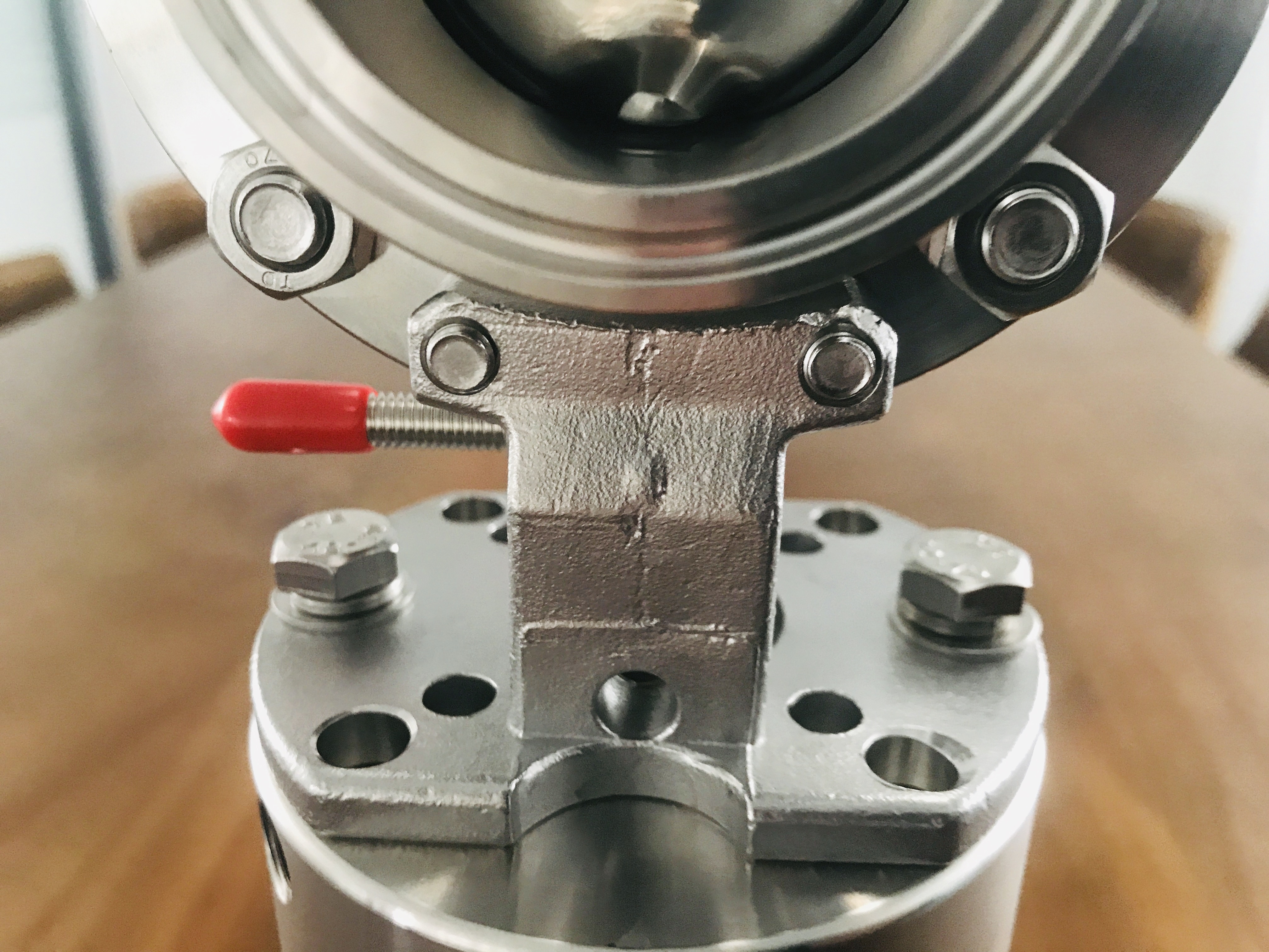Beer Brewing Equipment Stainless Steel 304/316L Butterfly Valve Food Grade Tri-clamp Pneumatic Butterfly Valve