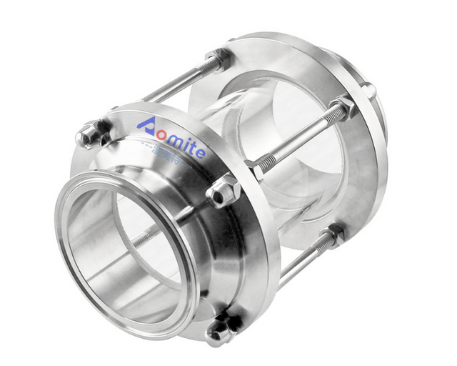 Wenzhou Aomite High Quality Stainless Steel 304/316L Beer Brewing Equipment Food Grade SS304 Long-type Tank Sight Glass