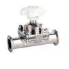 Food Grade Valve Sterilization Sanitary Beer Brewing Equipment Stainless Steel 316L DN15 1.6Mpa 2 KG Tri-clamp Diaphragm Valve