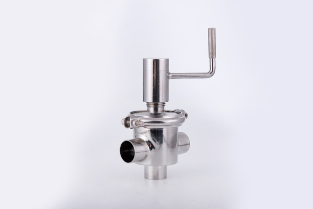 High Quality Stainless Steel 304 Beer Equipment Pipe Fittings Pneumatic Control Valve Steering Control Reversing Valves