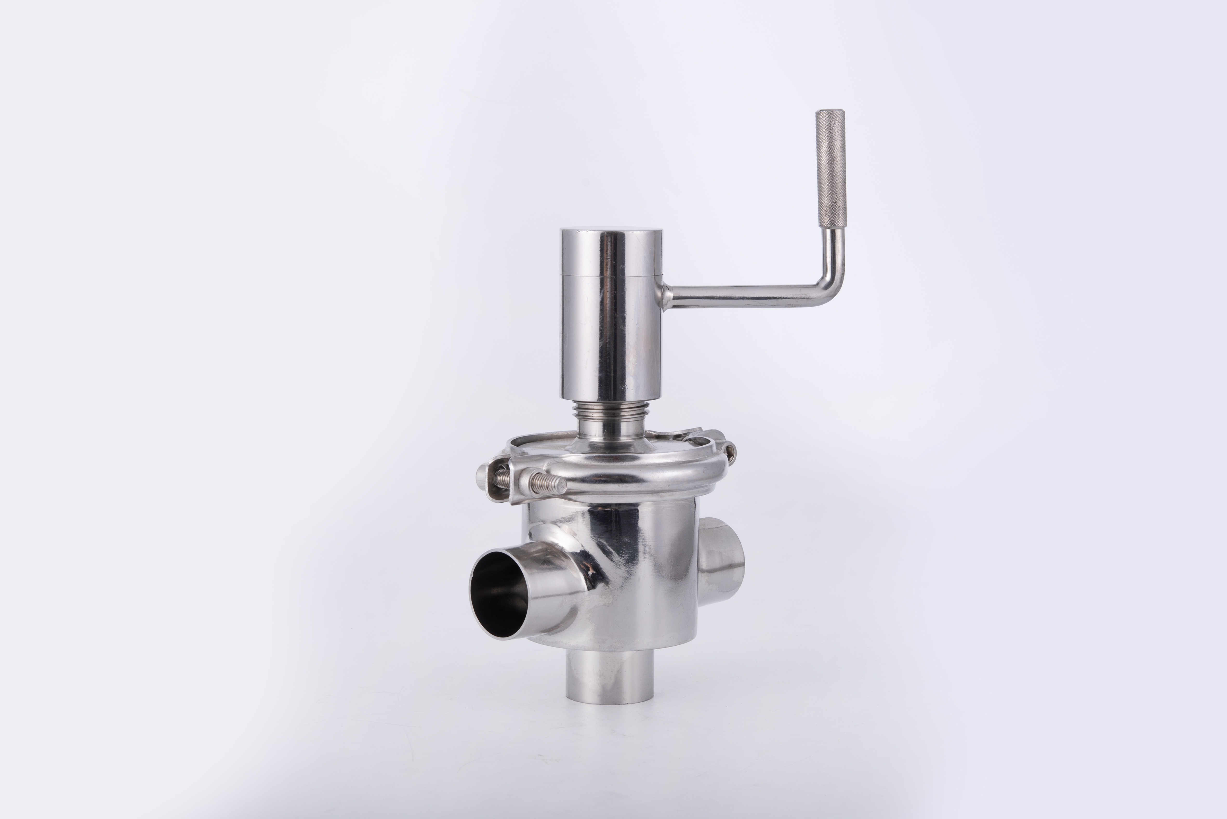 High Quality Stainless Steel 304 Beer Equipment Pipe Fittings Pneumatic Control Valve Steering Control Reversing Valves