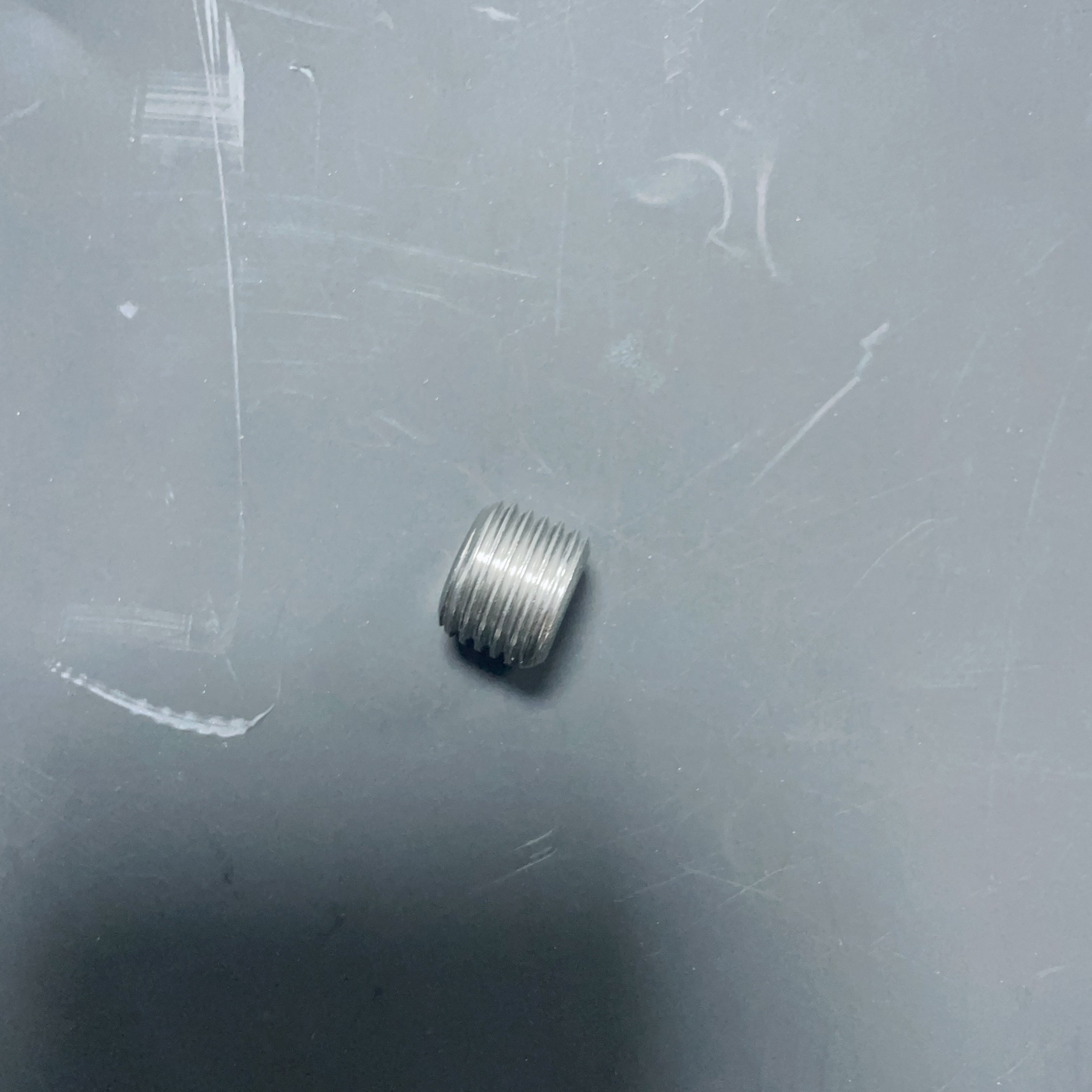 Ss304 1/4'' Npt Pipe Size 18 Threads Per Inch 0.40'' Thread Engagement Screw Nipple Bushing