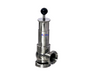 Safety Overflow Valve Stainless Steel Sanitary Safety Pressure Relief Ss304 Beer Brewing Equipment Control Valve