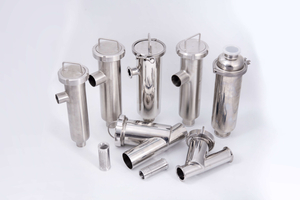 Food-Grade Sanitary Stainless Steel 304 Or 316L 80 Mesh Angle Type Filter with Optional Connection Methods And Size