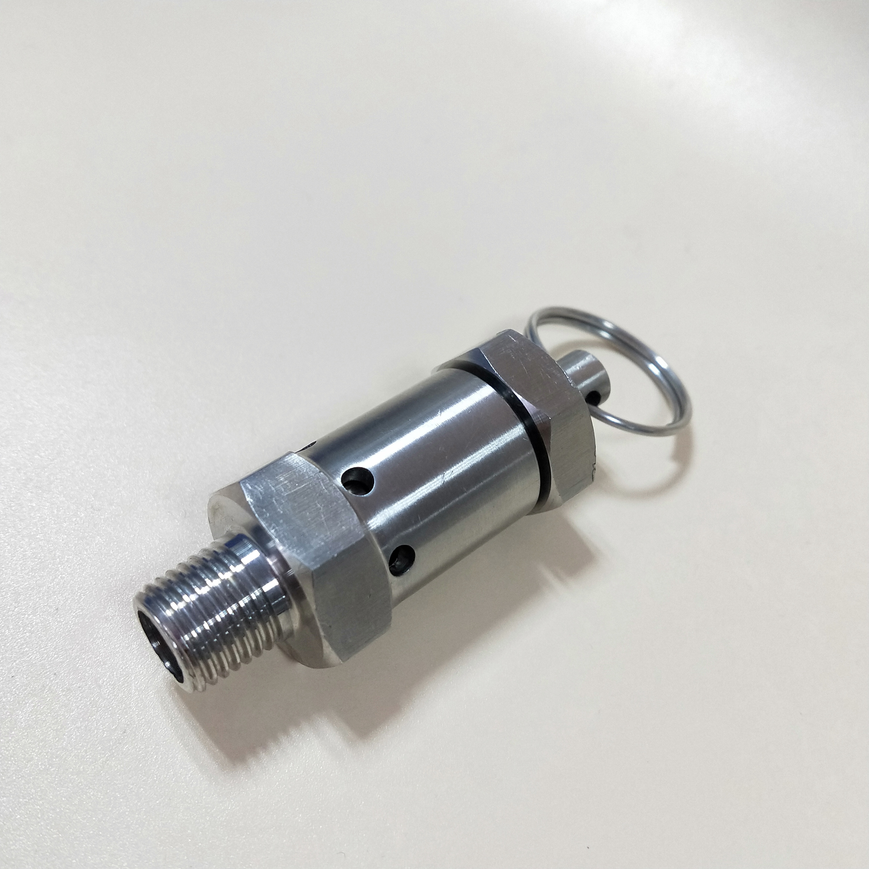1/2 INCH 1/4 INCH NPT Thread Safety Valves Stainless Steel 304/316L 3 bar MINI Pressure Relief Valve