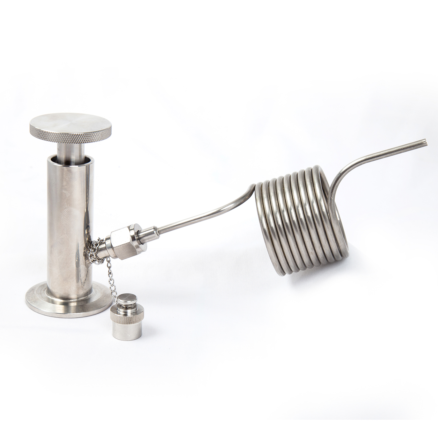 AOMITE stainless steel sampling valve pigtail foamer breaker