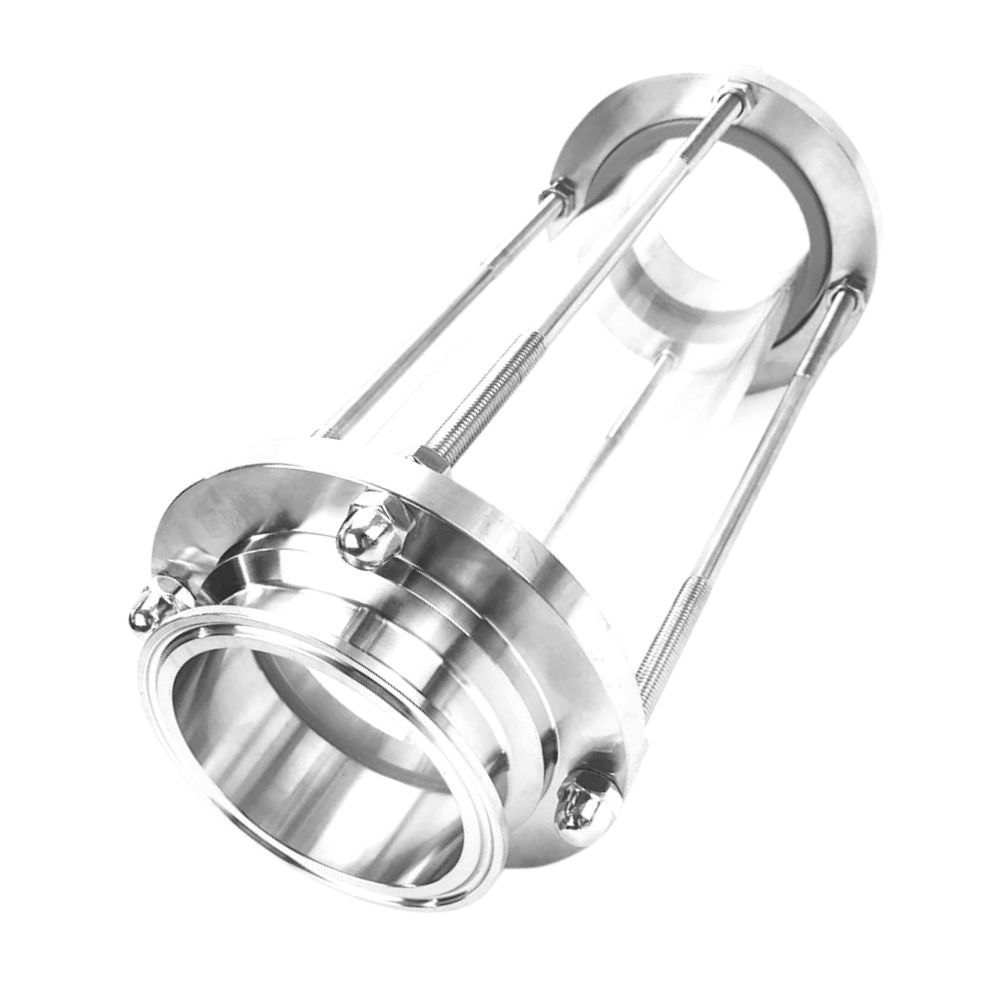 Wenzhou Aomite High Quality Pipe Fittings Stainless Steel 304/316L Tri Clamp Food Grade Long Sight Glass