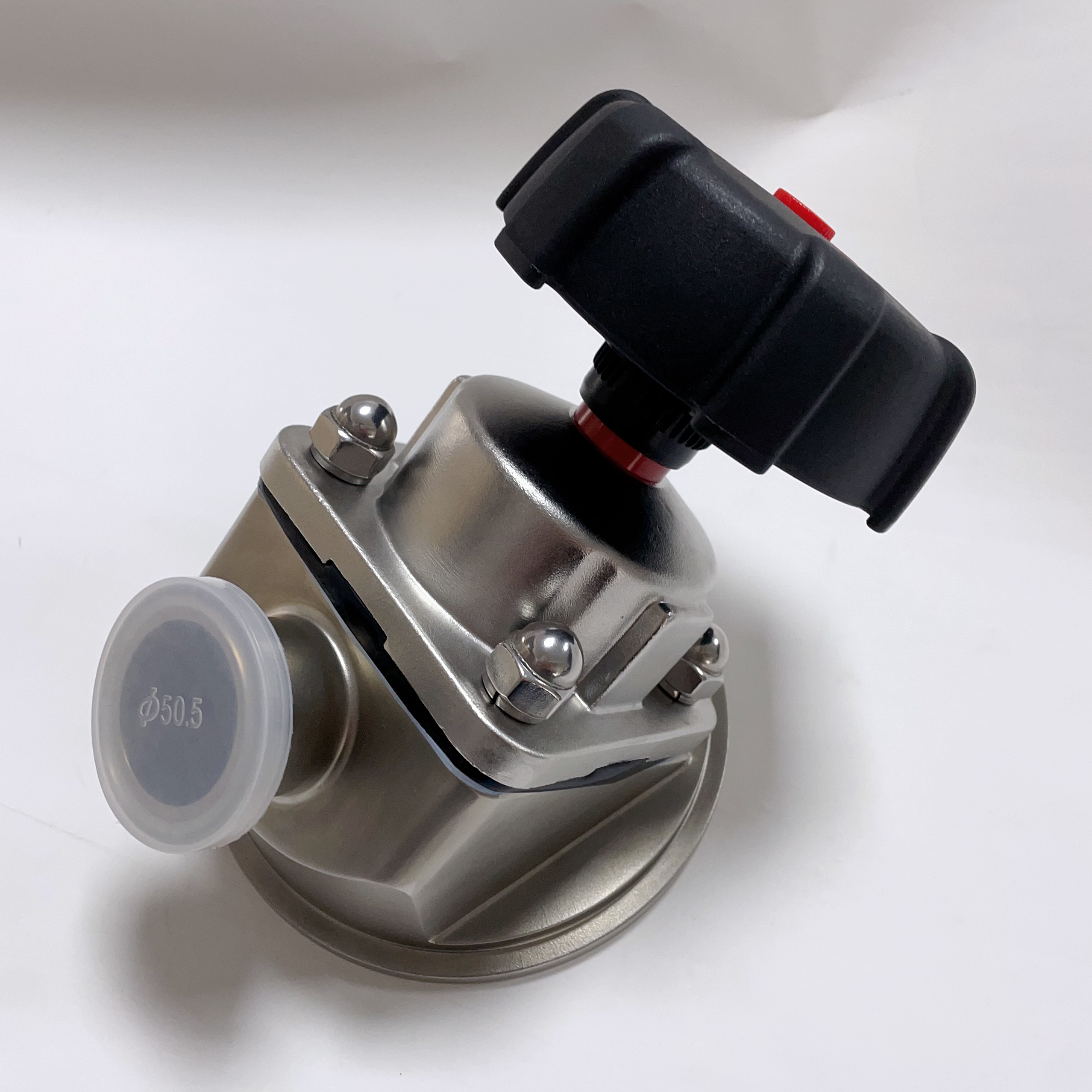 Sanitary Stainless Steel 304/316L DN40 Clamp 50.5mm Tank Bottom Diaphragm Valve